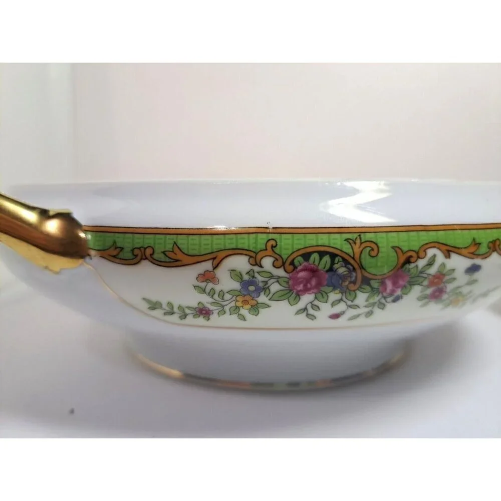 Vintage Noritake Nordich Round Covered Vegetable Serving Bowl